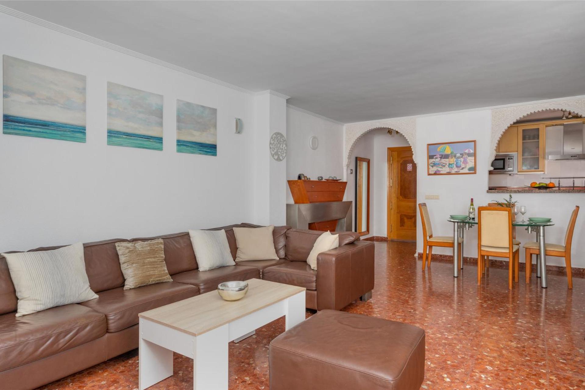 Beachfront, Two Bed- & Bathrooms, Private Parking Fuengirola Exterior foto